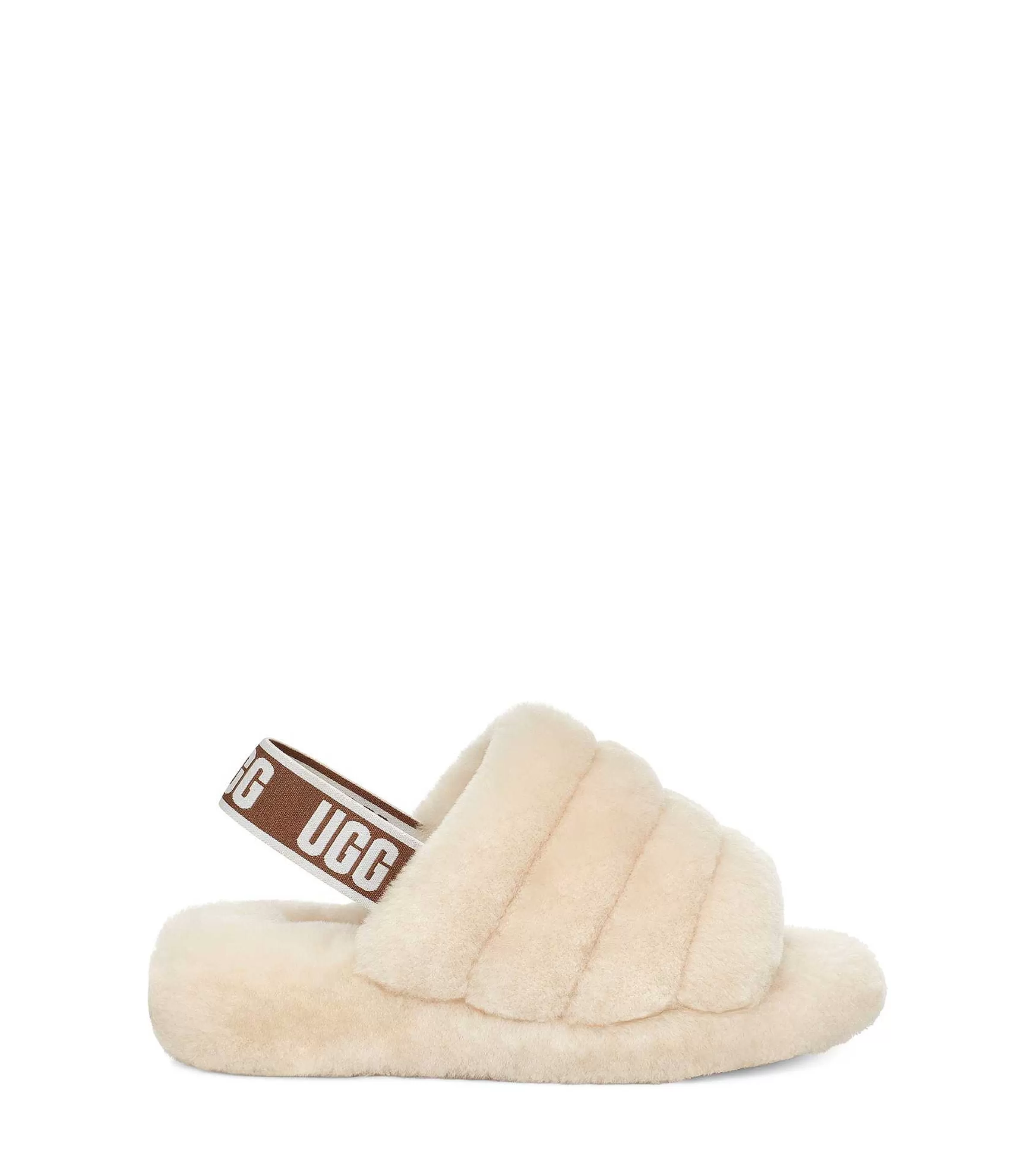 Kapcie | Kobieta UGG Fluff Tak, slajd Naturalny