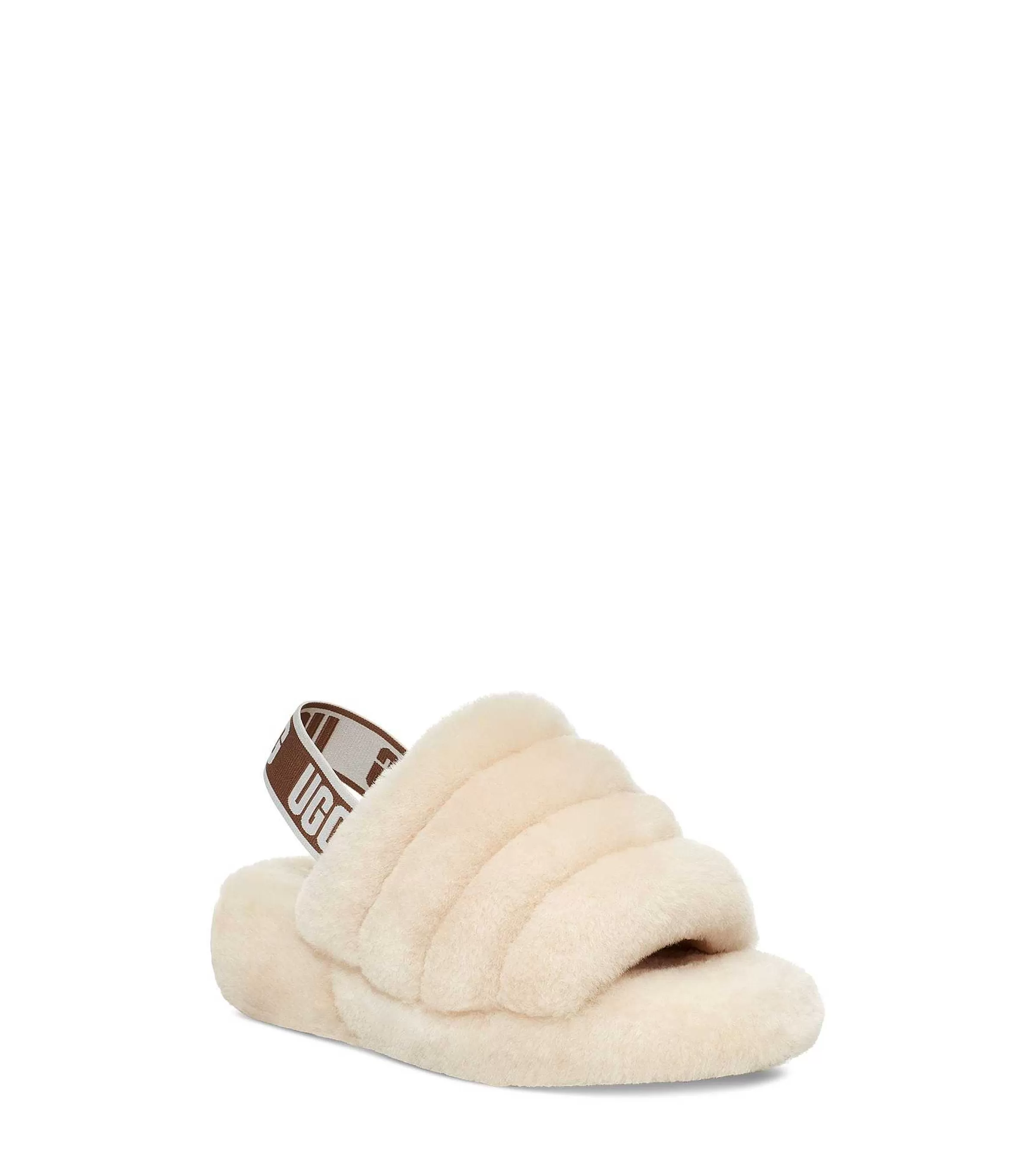 Kapcie | Kobieta UGG Fluff Tak, slajd Naturalny