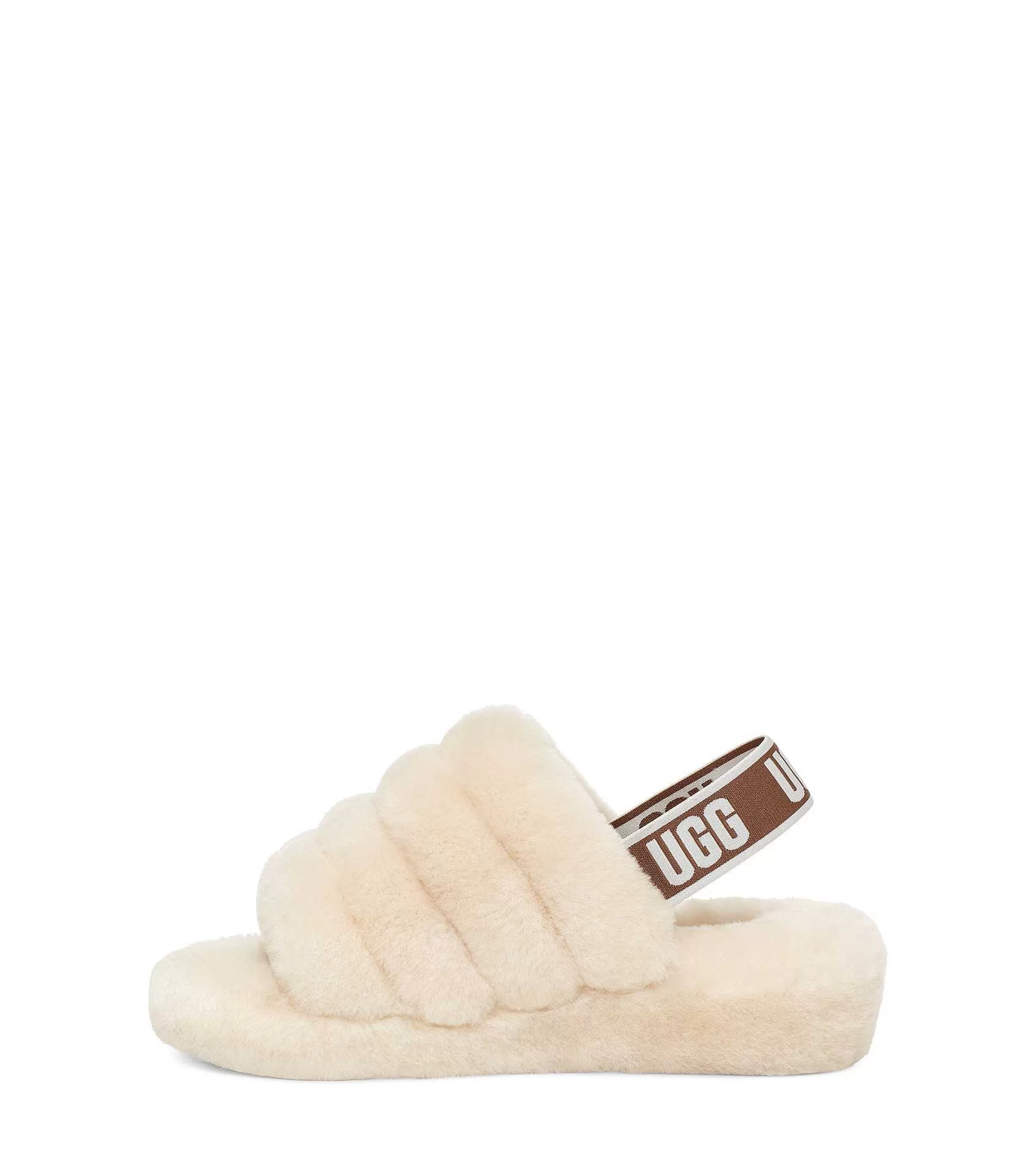 Kapcie | Kobieta UGG Fluff Tak, slajd Naturalny