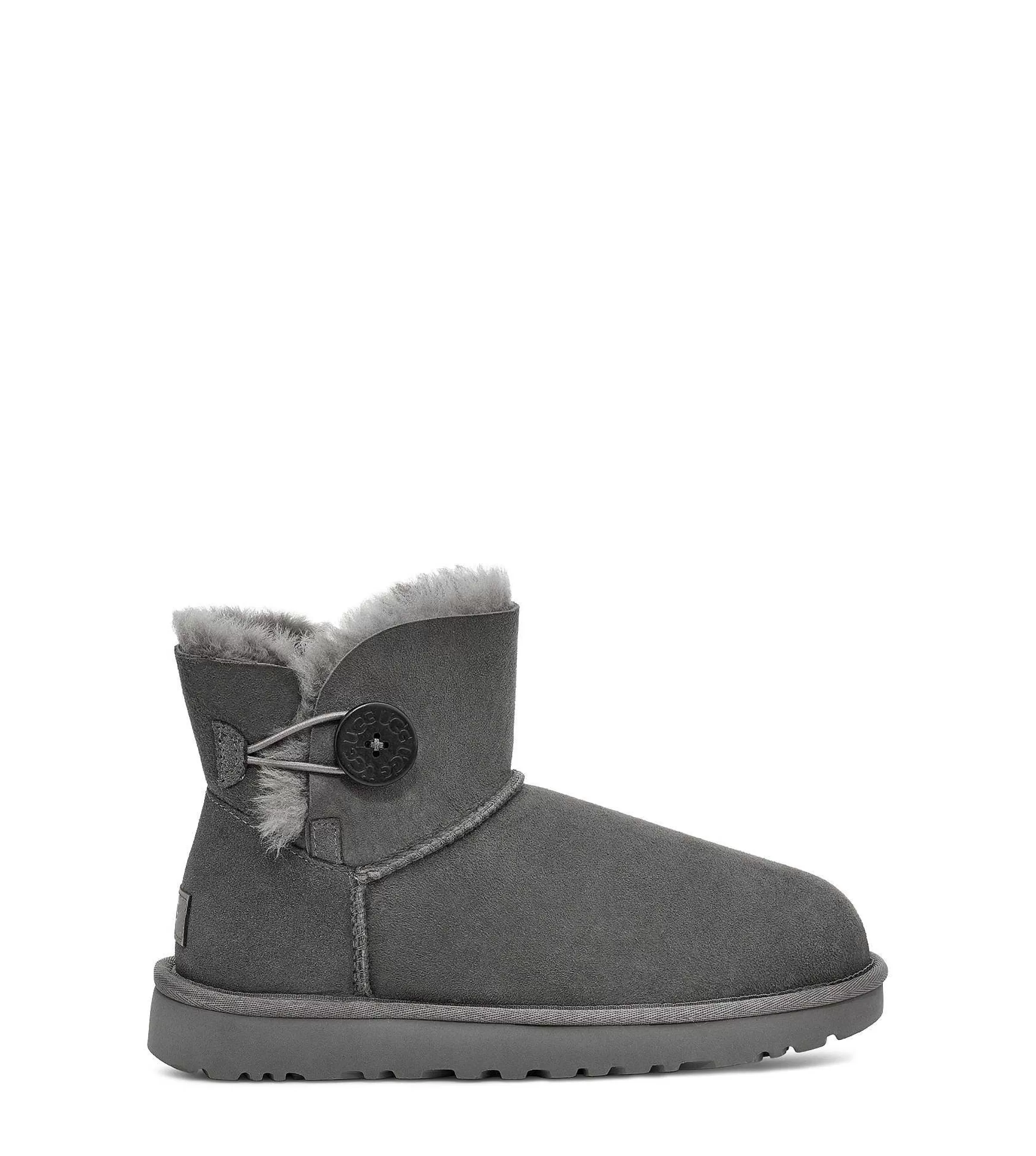 Botki klasyczne | Kobieta UGG Mini Bailey Button II Szary